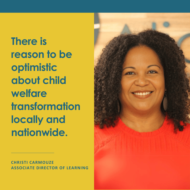Onward: Things to be Optimistic About for the Future of Child Welfare